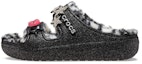 Buy Crocs Classic Cozzzy Disco Glitter Sandals 'Hitam'. 208074-0C4