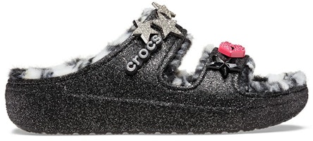 크록스 클래식 코지 디스코 글리터 샌들 '블랙' 208074-0C4 Order 크록스 클래식 코지 디스코 글리터 샌들 '블랙' 208074-0C4