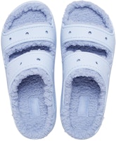 クロックス クラシック コージー サンダル "ブルー カロサイト" 207446-4NS Shop クロックス クラシック コージー サンダル "ブルー カロサイト" 207446-4NS