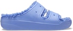 Order Crocs Classic Cozzzy Sandal 'Moon Jelly' Wanita Lelaki Cendawan kasut. 207446-5Q6