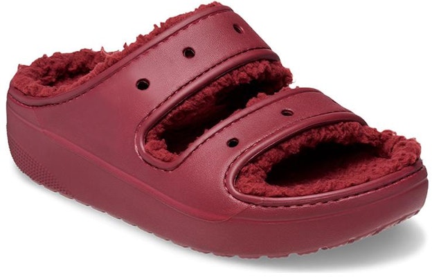 Crocs Classic Cozzzy Sandal 'Red' 207446-612 Lookbook Crocs Classic Cozzzy Sandal 'Red' 207446-612