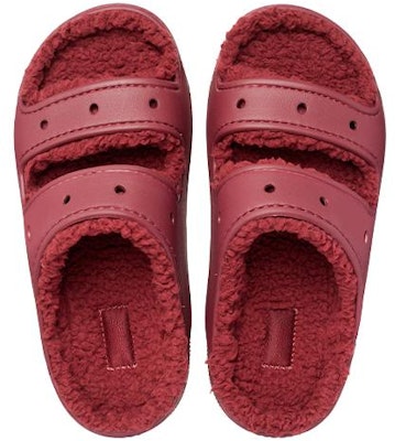 Crocs Classic Cozzzy Sandal 'Red' 207446-612 Shop Crocs Classic Cozzzy Sandal 'Red' 207446-612
