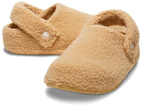 Crocs Classic Cozzzy Slipper Wheat Lelaki & Wanita 209386-209 Shop Crocs Classic Cozzzy Slipper Wheat Lelaki & Wanita 209386-209