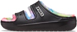 Buy Crocs Classic Cozzzy Spray Dye Sandals 'Hitam Multi' 208046-0C4
