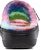 Crocs Classic Cozzzy Spray Dye Sandals 'Hitam Multi' 208046-0C4