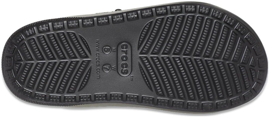 Crocs Classic Cozzzy Spray Dye Sandals 'Black Multi' 208046-0C4 Details for Crocs Classic Cozzzy Spray Dye Sandals 'Black Multi' 208046-0C4