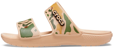 Crocs Classic Croc Printed Camo 'Tan Green' 207559-2Y6 Crocs Classic Croc Printed Camo 'Tan Green' 207559-2Y6