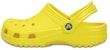 Sandal Kuning Terang Unisex Crocs Classic untuk Pantai 10001-7C1