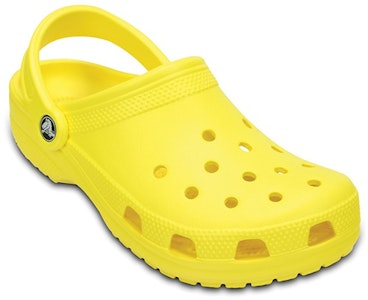 Sandal Kuning Terang Unisex Crocs Classic untuk Pantai 10001-7C1 Order Sandal Kuning Terang Unisex Crocs Classic untuk Pantai 10001-7C1