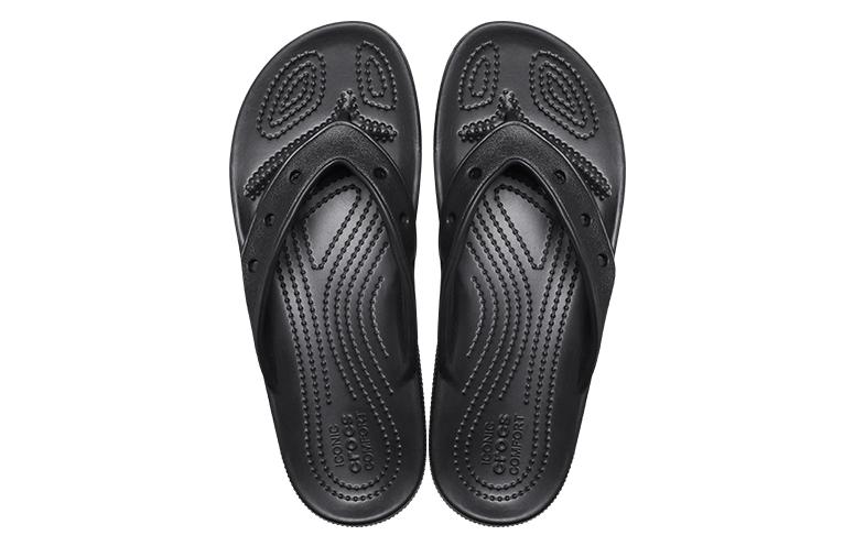 Shop Crocs Classic Flip Flops Unisex Zwart Casual Teenslippers 207713-001