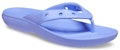 Crocs Classic Crocs Flip Kasual Selipar Unisex Kristal Biru 207713-5PY