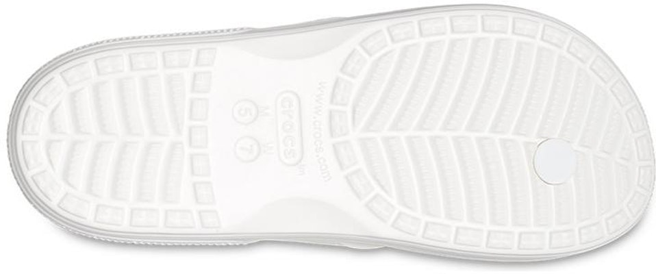 Crocs经典人字拖 休闲拖鞋 男女通用 白色 207713-100 Details for Crocs经典人字拖 休闲拖鞋 男女通用 白色 207713-100