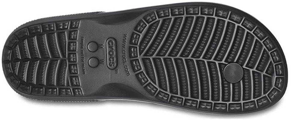 Crocs Classic Crocs Flip Selipar Kasual Uniseks Hitam 207713-001 Details for Crocs Classic Crocs Flip Selipar Kasual Uniseks Hitam 207713-001