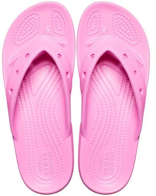 Crocs Classic Crocs Flip Flip-Flops Unisex Pink 207713-6SW Shop Crocs Classic Crocs Flip Flip-Flops Unisex Pink 207713-6SW