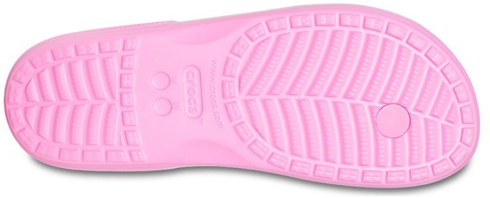 Crocs Classic Crocs Flip Flip-Flops Unisex Pink 207713-6SW Details for Crocs Classic Crocs Flip Flip-Flops Unisex Pink 207713-6SW