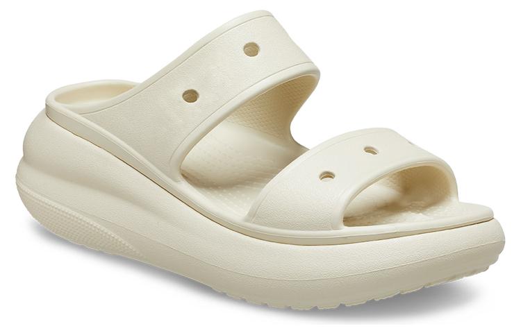 Shop Crocs Classic Crush 'Bone' Coklat Muda 207670-2Y2