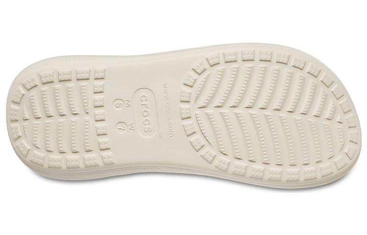 Sizing Crocs Classic Crush 'Bone' Coklat Muda 207670-2Y2