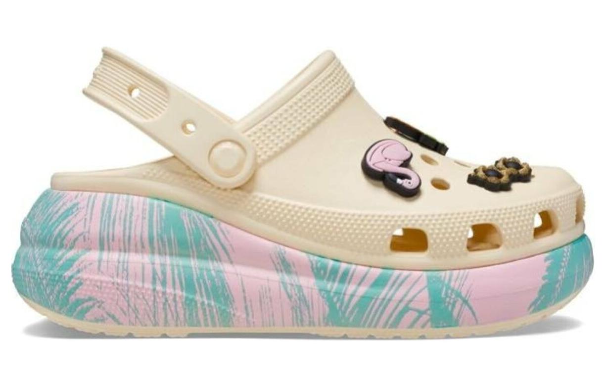 Order Crocs Classic Crush 'Musim Bunga Kuning Terang' 208405-1FR