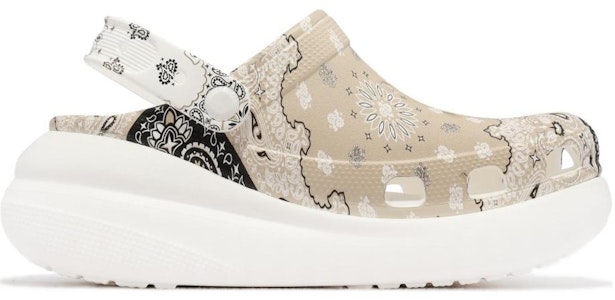 クロックス クラシック クラッシュ バンダナ クロッグ (ホワイト) 208119-2ZM Order クロックス クラシック クラッシュ バンダナ クロッグ (ホワイト) 208119-2ZM