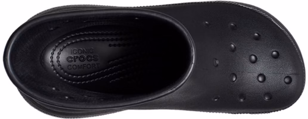 Crocs卡駱馳 經典泡芙戶外時尚厚底短靴 女款 黑 Lookbook Crocs卡駱馳 經典泡芙戶外時尚厚底短靴 女款 黑