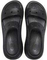 Shop 크로스 클래식 크러쉬 클로그 블랙 (Crocs Classic Crush Clog Black) 207670-001