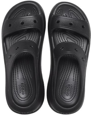 Crocs Classic Crush Clog 'Black' 207670-001 Shop Crocs Classic Crush Clog 'Black' 207670-001
