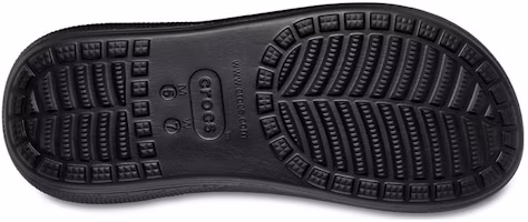 Details for 크로스 클래식 크러쉬 클로그 블랙 (Crocs Classic Crush Clog Black) 207670-001