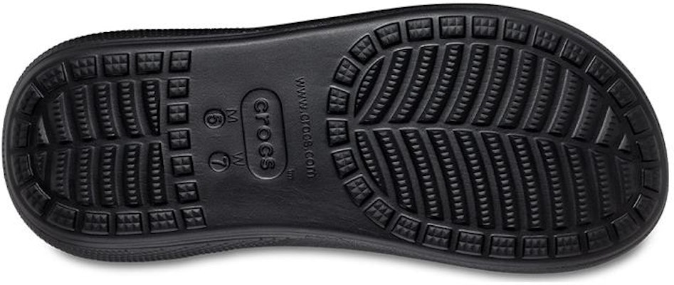 Crocs Classic Crush Clog 'Black' 207670-001 Details for Crocs Classic Crush Clog 'Black' 207670-001