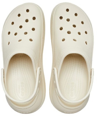 Crocs Classic Crush Clog 'Bone' 207521-2Y2 Shop Crocs Classic Crush Clog 'Bone' 207521-2Y2