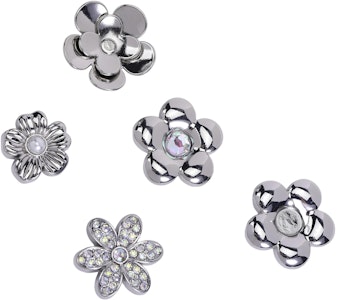 크록스 클래식 크러쉬 클로그 '본' (깔끔한 화이트) 207521-2Y2 1