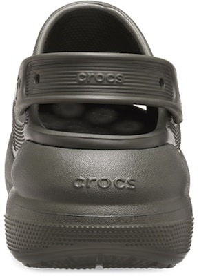 Crocs Classic Crush Clog 'Dusty Olive' Hijau Kekuningan 207521-3J5 Purchase Crocs Classic Crush Clog 'Dusty Olive' Hijau Kekuningan 207521-3J5