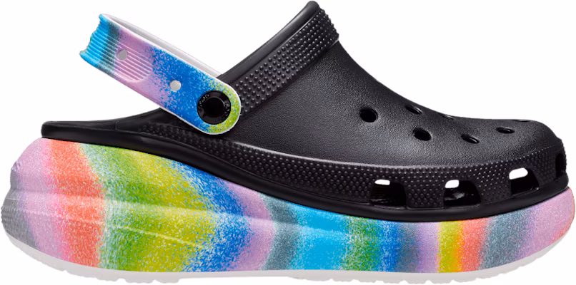 Crocs卡樂飛 星際染色泡芙式洞洞沙灘涼鞋 女款 彩色黑 Buy Crocs卡樂飛 星際染色泡芙式洞洞沙灘涼鞋 女款 彩色黑