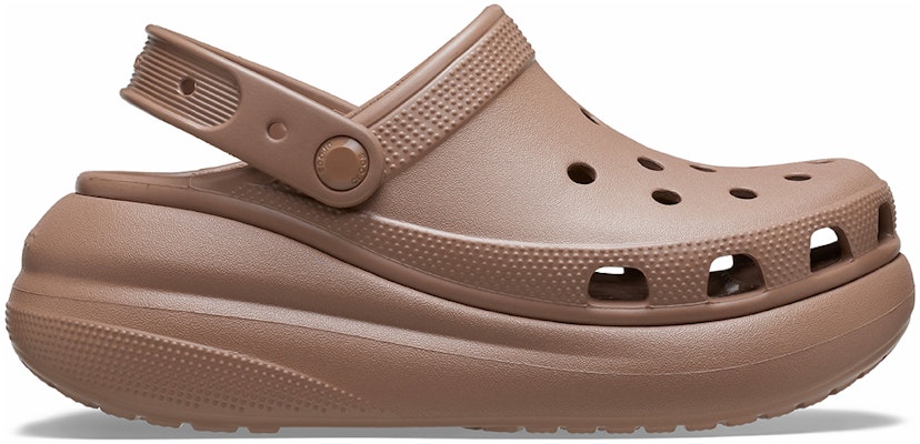 Crocs Classic Crush Clogs 'Brown' 207521-2Q9 Order Crocs Classic Crush Clogs 'Brown' 207521-2Q9