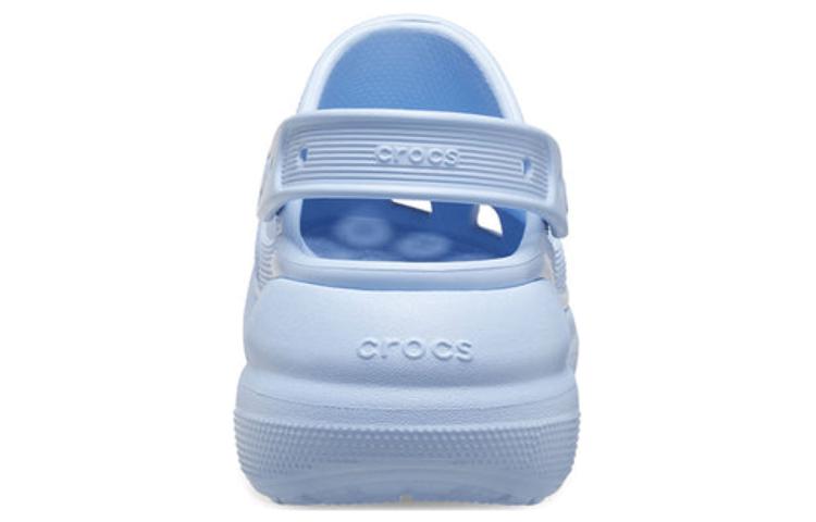 Shop Crocs卡駱馳 Mega Crush Clog 百搭舒適 輕便透氣 洞洞鞋 男女同款 天藍色