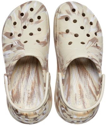 Crocs 经典碎花大理石洞洞鞋 '骨色多彩' 208265-2Y3 Shop Crocs 经典碎花大理石洞洞鞋 '骨色多彩' 208265-2Y3