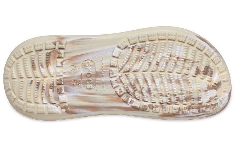 Sizing Crocs 经典碎花大理石洞洞鞋 '骨色多彩' 208265-2Y3