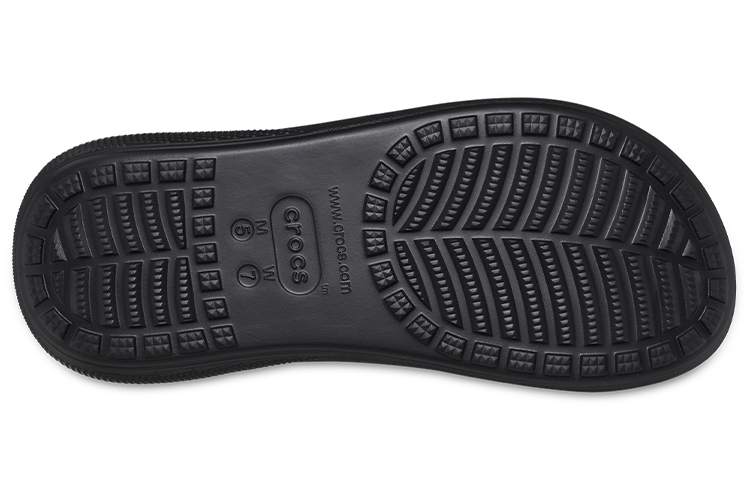 Sizing Crocs Classic Crush Slide ' Black' 208731-001