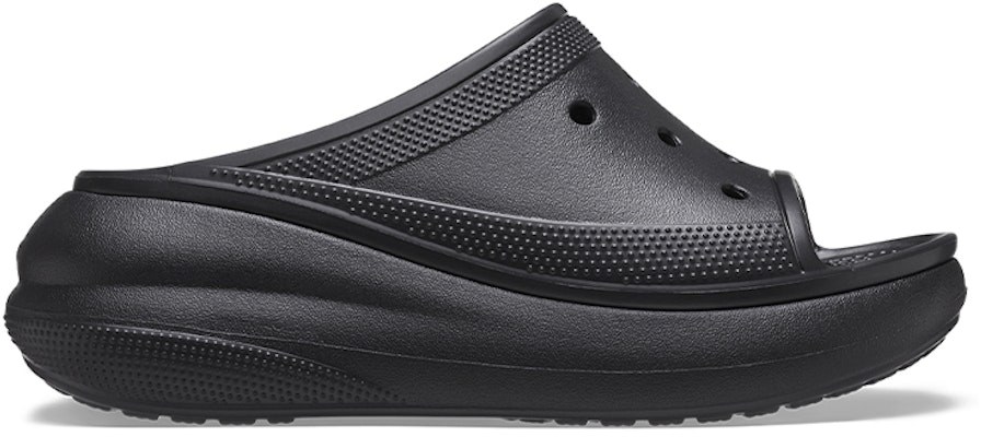 Crocs Classic Crush Slide ' Black' 208731-001 Order Crocs Classic Crush Slide ' Black' 208731-001