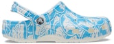 Order Crocs Classic Duke Clogs Cetakan 'Biru Putih' 210003-4OX