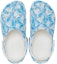 Purchase Crocs Classic Duke Clogs Cetakan 'Biru Putih' 210003-4OX