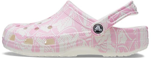 Crocs Classic Duke Print Clogs 'Pink Tweed' 210003-6WY Crocs Classic Duke Print Clogs 'Pink Tweed' 210003-6WY