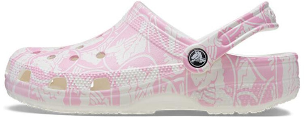 Crocs Classic Duke Print Clogs 'Pink Tweed' 210003-6WY Buy Crocs Classic Duke Print Clogs 'Pink Tweed' 210003-6WY