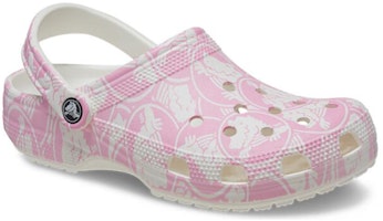 Crocs卡駱馳經典防滑耐磨洞洞鞋 男女同款 粉紅色 Lookbook Crocs卡駱馳經典防滑耐磨洞洞鞋 男女同款 粉紅色