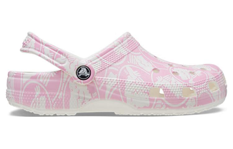 Lookbook Crocs Classic Duke Print Klompen ''Roze Tweed'' 210003-6WY