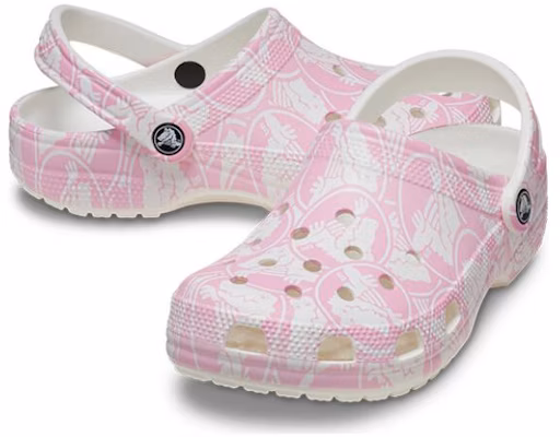 Crocs Classic Duke Print Clogs 'Pink Tweed' 210003-6WY Shop Crocs Classic Duke Print Clogs 'Pink Tweed' 210003-6WY