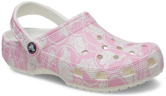 Crocs Classic Duke Print Klompen ''Roze Tweed'' 210003-6WY Shop Crocs Classic Duke Print Klompen ''Roze Tweed'' 210003-6WY