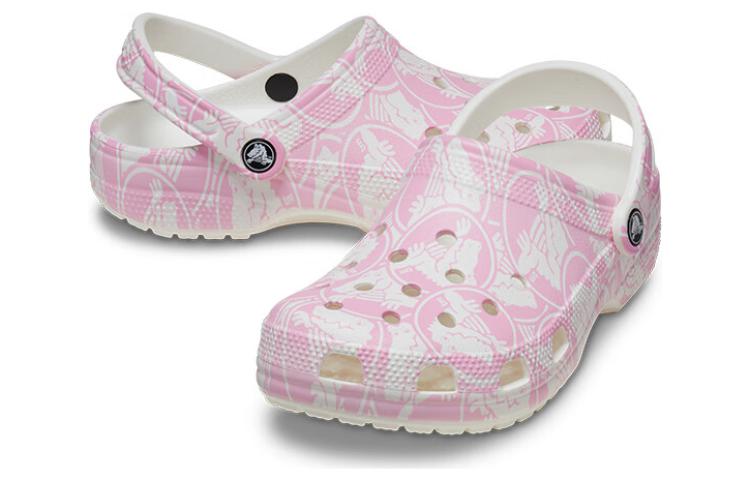 Purchase Crocs Classic Duke Print Klompen ''Roze Tweed'' 210003-6WY