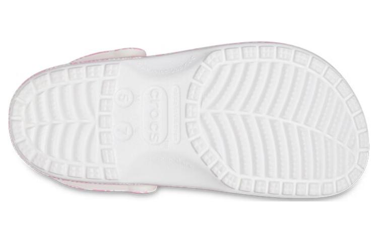 Sizing Crocs卡駱馳經典防滑耐磨洞洞鞋 男女同款 粉紅色