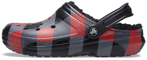 Crocs Classic Flat Heel Sports Unisex Black Red Gray Sandals 'Black Red Gray' 206568-6RQ Crocs Classic Flat Heel Sports Unisex Black Red Gray Sandals 'Black Red Gray' 206568-6RQ