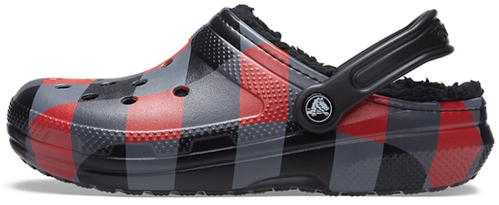 Crocs Classic Flat Heel Sports Unisex Black Red Gray Sandals 'Black Red Gray' 206568-6RQ Buy Crocs Classic Flat Heel Sports Unisex Black Red Gray Sandals 'Black Red Gray' 206568-6RQ